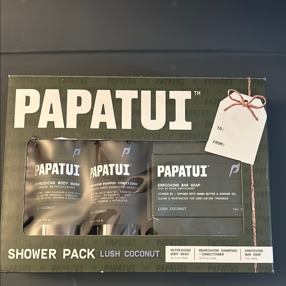 Papatui Lush Coconut Shower Pack